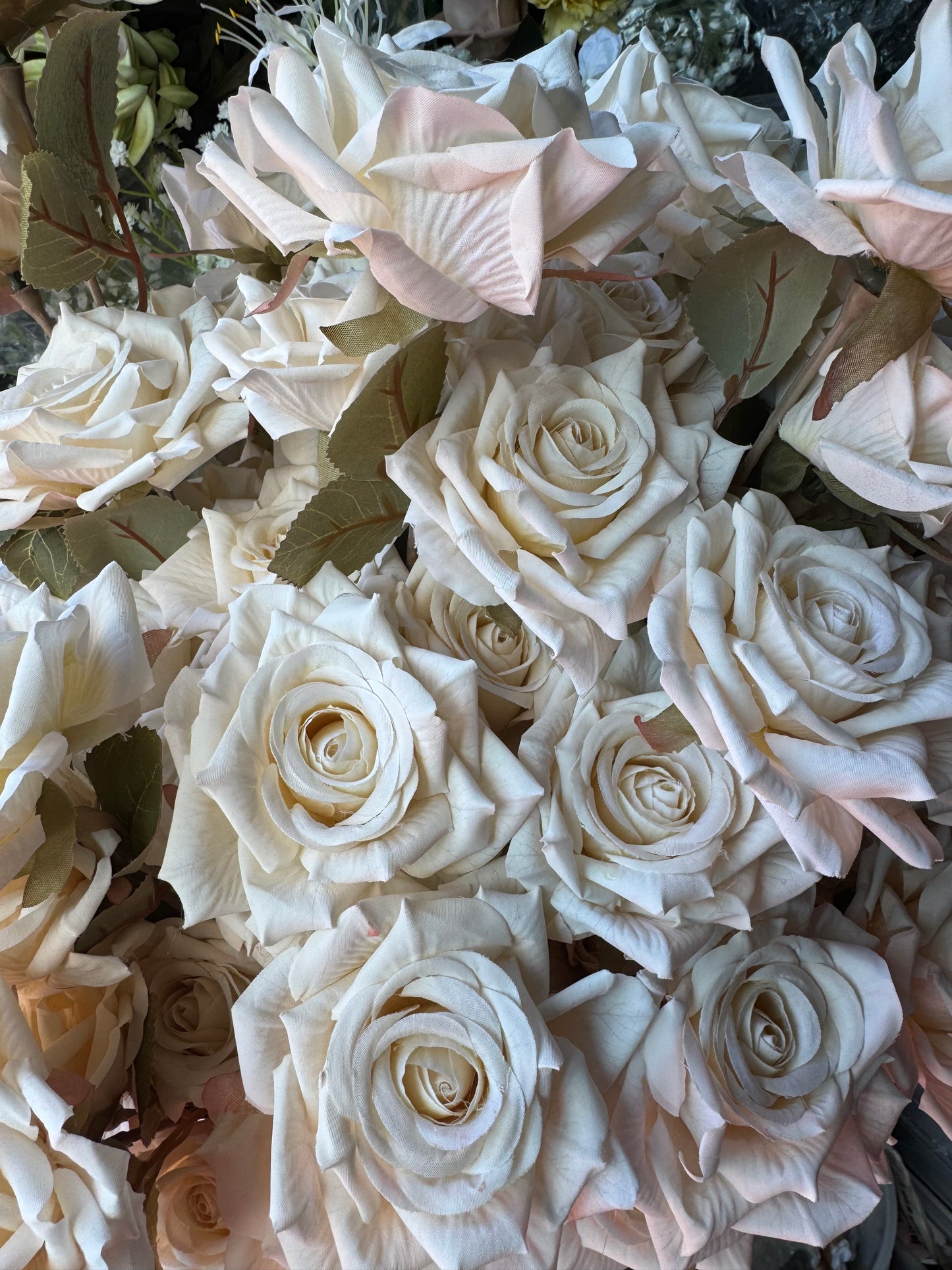 Selena Roses Spray 3H Silk