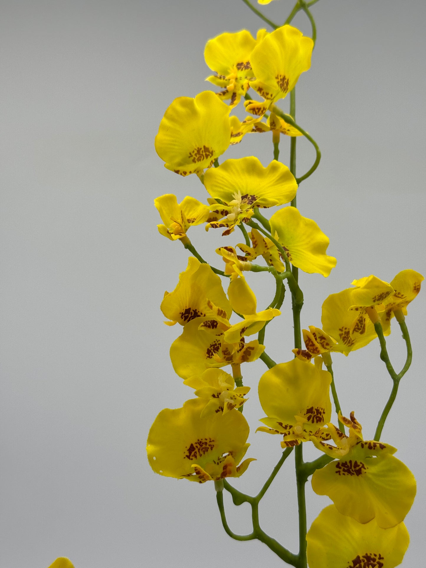 Real Touch Dancing Orchid Spray Yellow