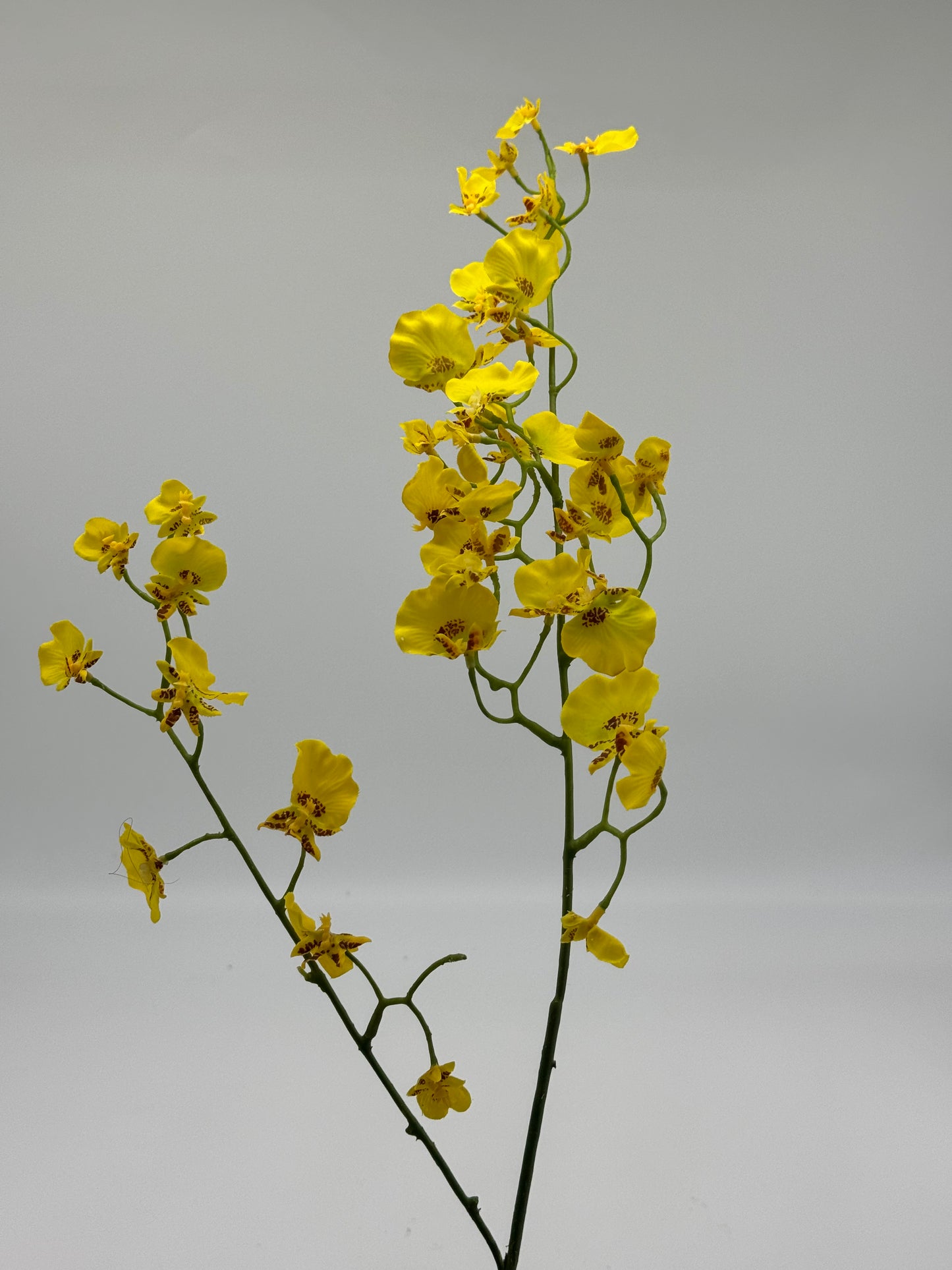 Real Touch Dancing Orchid Spray Yellow