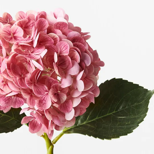 Real Touch Medium Hydrangea Pink Mauve