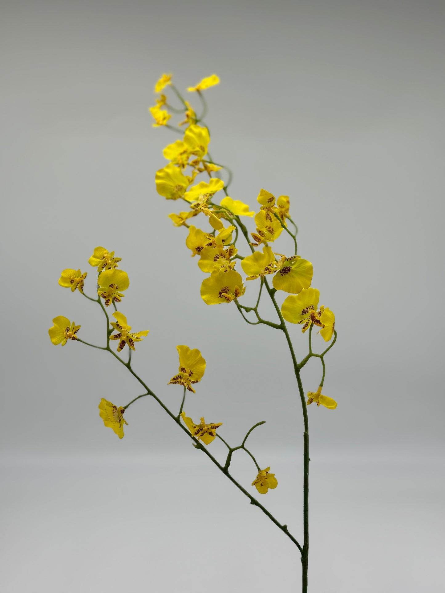 Real Touch Dancing Orchid Spray Yellow