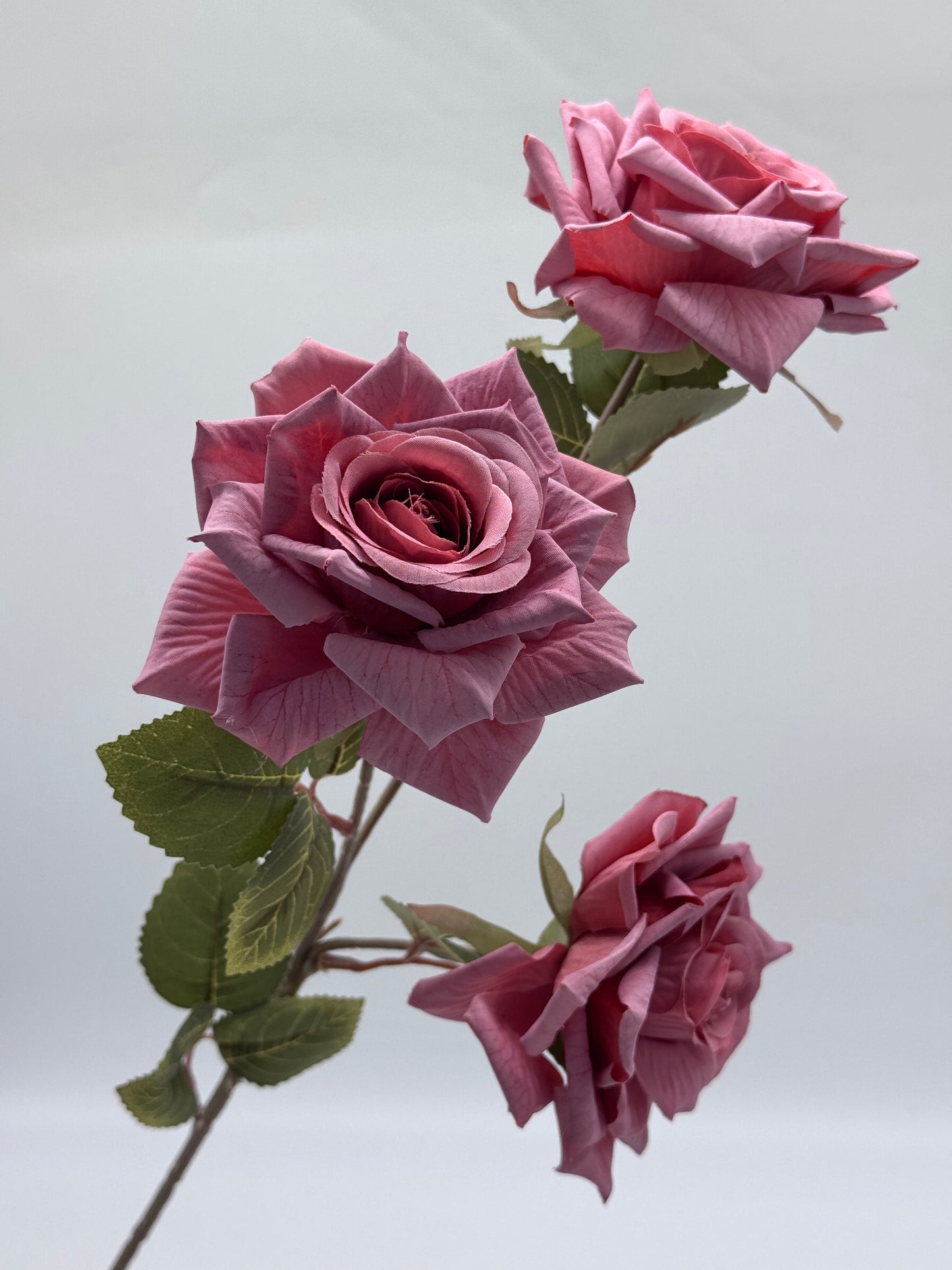 Selena Roses Spray 3H Silk