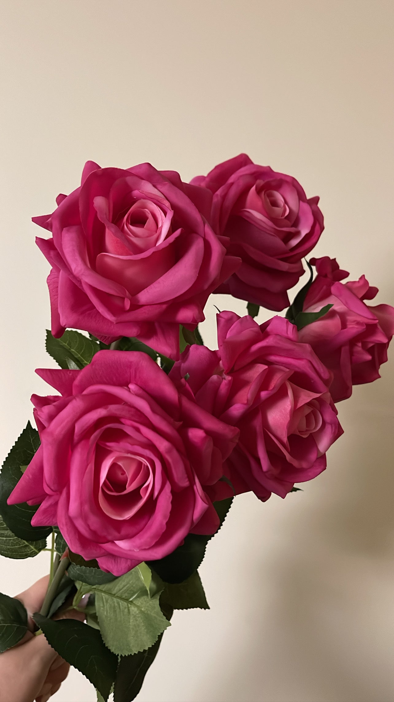 Real Touch Hannah Single Stem Rose