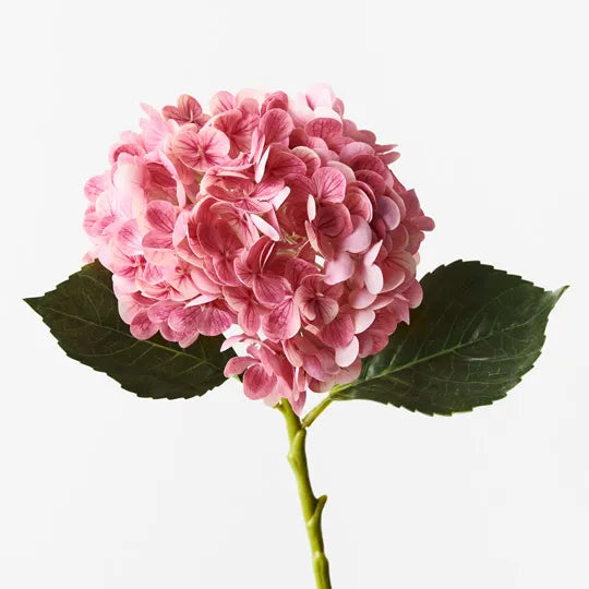 Real Touch Medium Hydrangea Pink Mauve