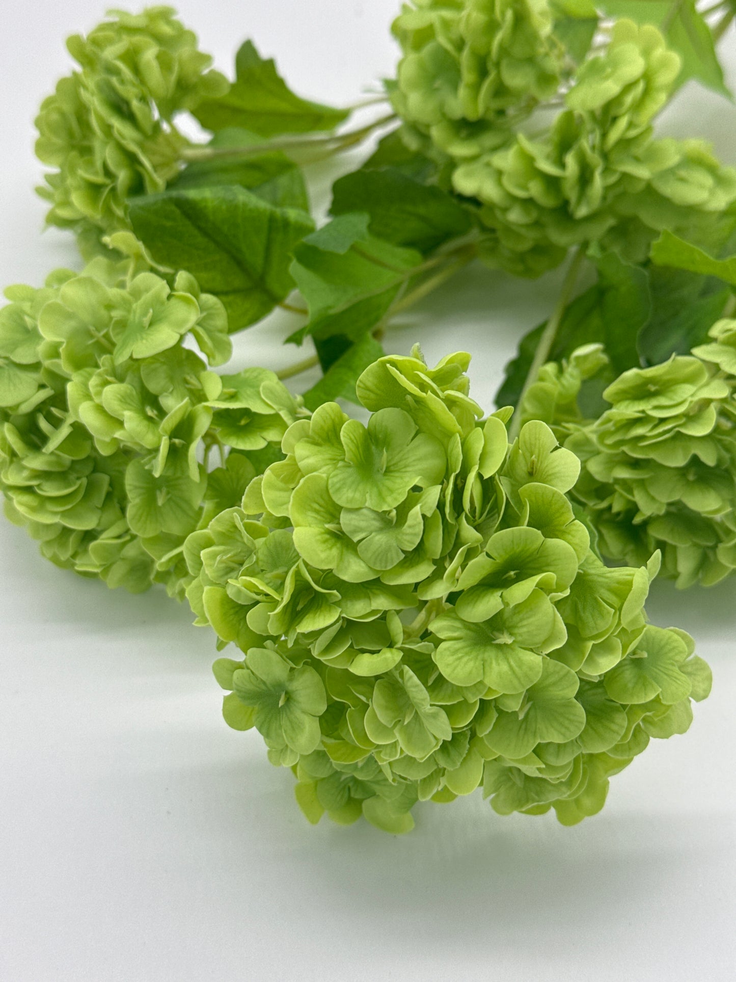 Hydrangeas Small Spray 5 Real Touch