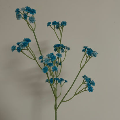 Real Touch Baby Breath Gypsophila Blue