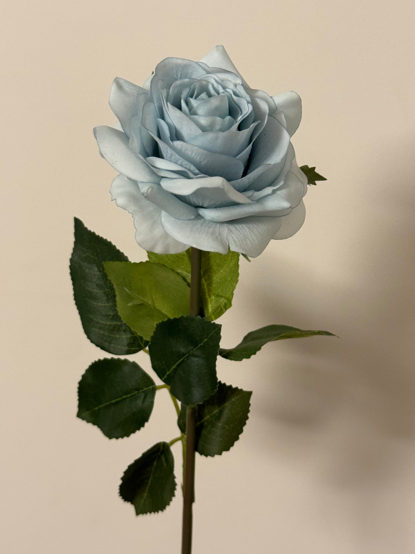 Alice Real Touch Premium Single Stem Rose Blue