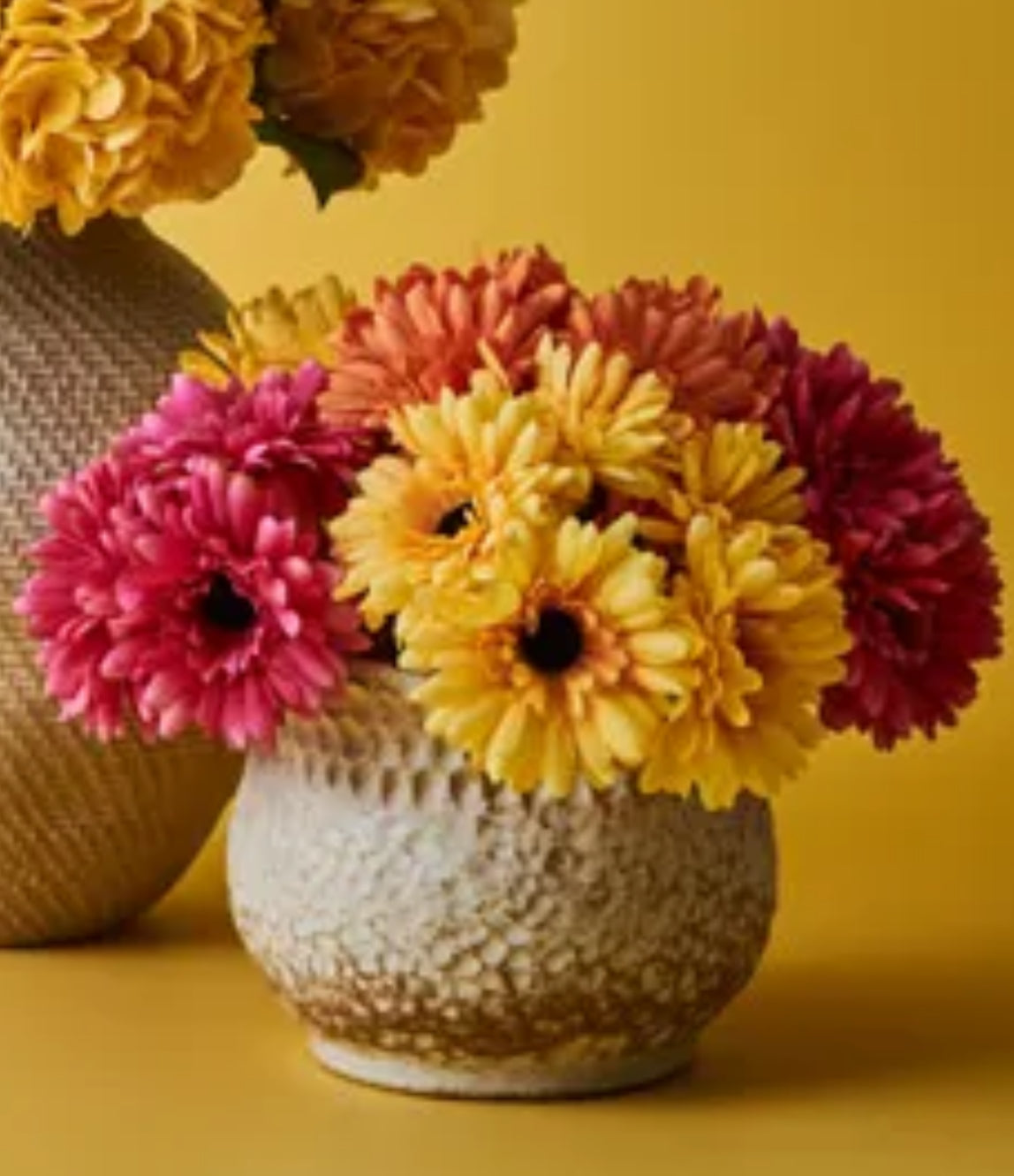 Real Touch Gerbera Bouquet Yellow