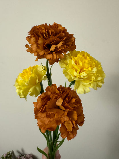 Real Touch Carnation Single Stem Rust