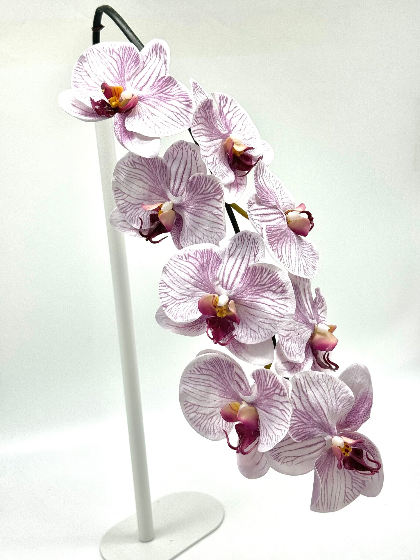 Real Touch Phalaenopsis Orchid Stem Purple