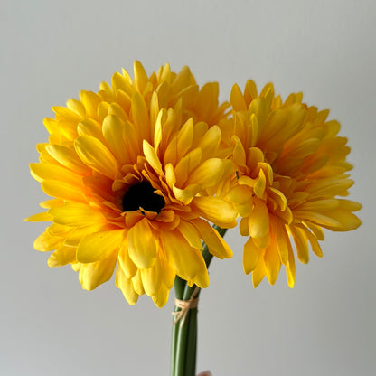 Real Touch Gerbera Bouquet Yellow