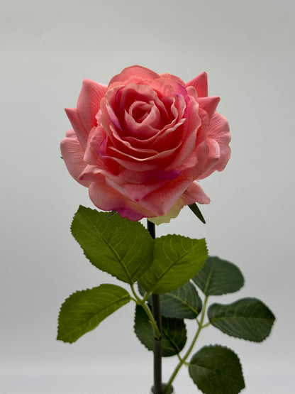 Alice Real Touch Premium Single Stem Rose Pink