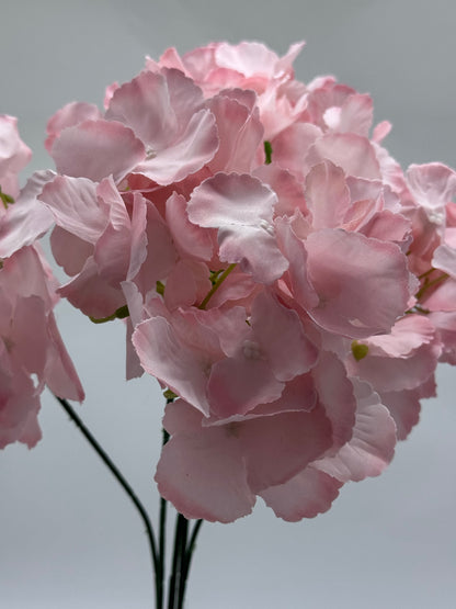 Hydrangea Spray Large Petals Silk