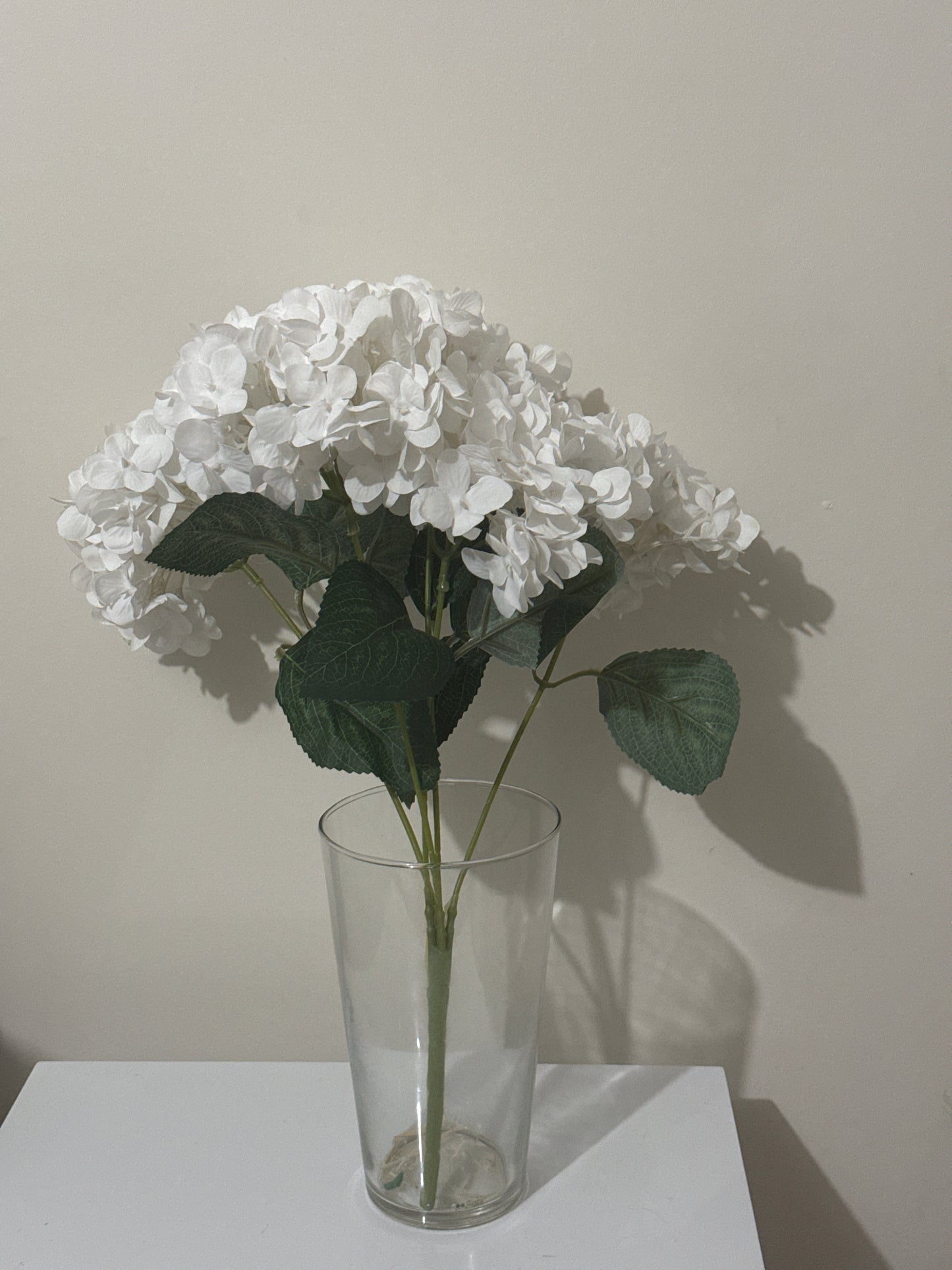 Hydrangeas Spray Winter White