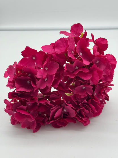 Hydrangea Spray Large Petals Silk
