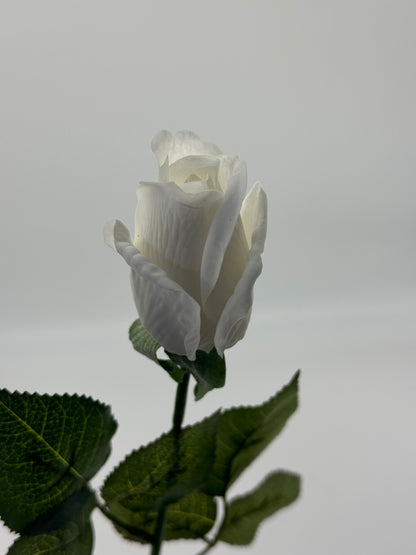 Real Touch Ariel Rose Bud Winter White