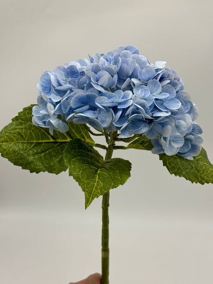 Real Touch Hydrangea Large Light Blue