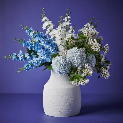 Delphinium Real Touch Winter White