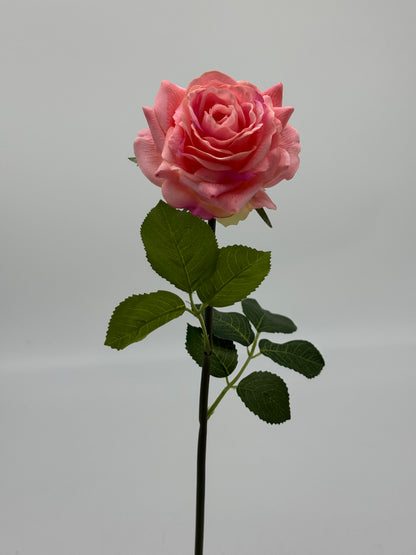 Alice Real Touch Premium Single Stem Rose Pink