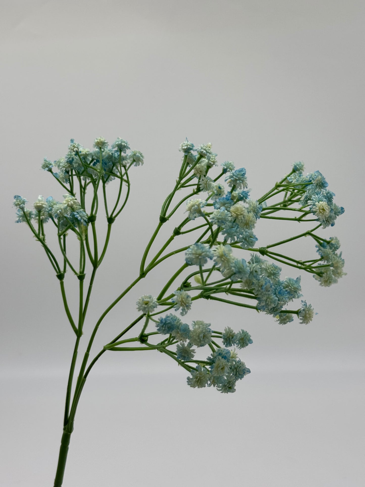 Real Touch Soft Baby Breath Gypsophila Blue