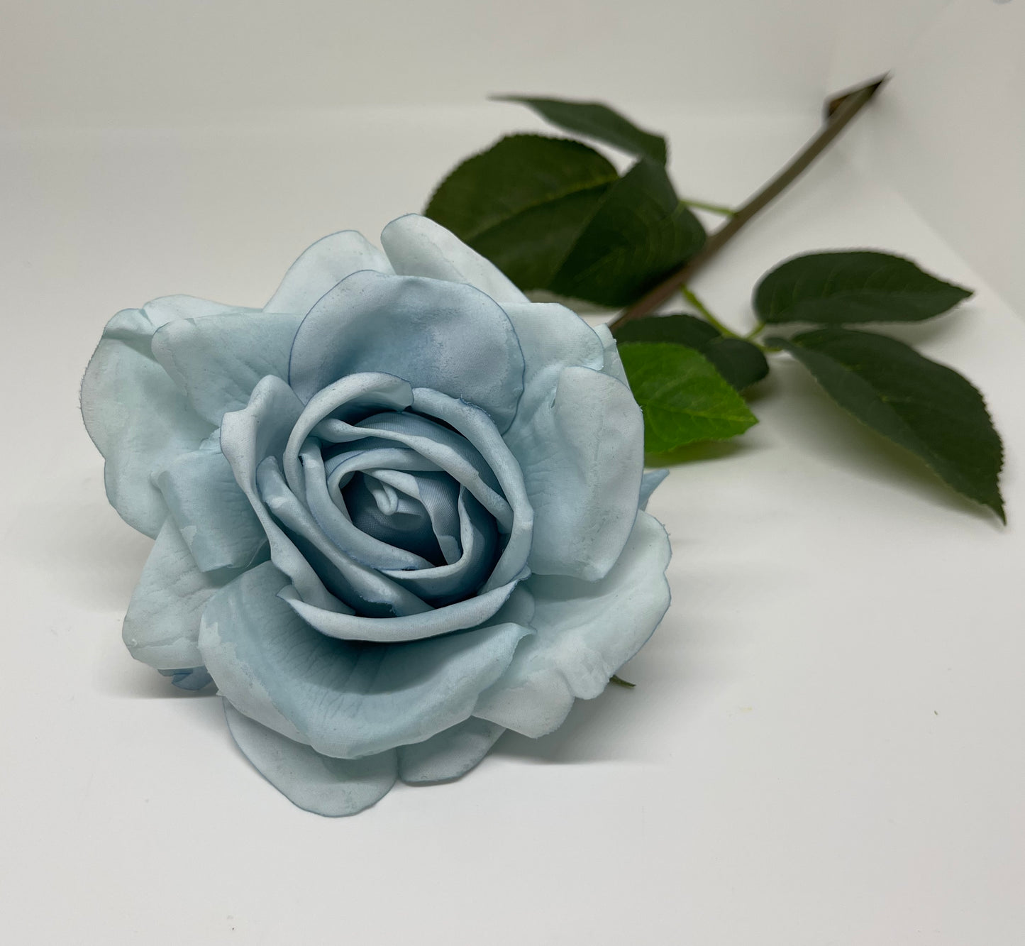 Louis Real Touch Single Stem Rose Premium Blue