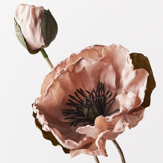 Poppy Spray Dusty Pink