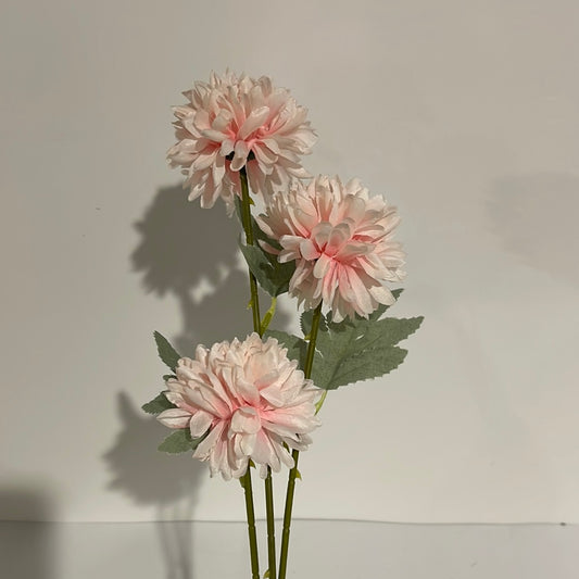 3 Head Chrysanthemum Ball Pink