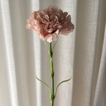 Real Touch Carnation Single Stem Dusty Pink